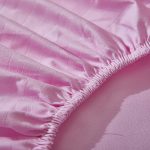 Простыня на резинке розовая (1)
