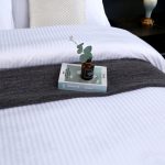 Белый комплект постельного белья из 4 предметов (4)