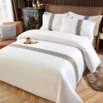 Комплект постельного белья из 4 предметов из тканого рисунка (2)