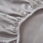Простыня на резинке серая (1)