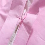 Розовый комплект из сатиновой полосы (5)