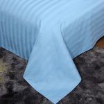 Синий комплект из сатиновой полосы (2)